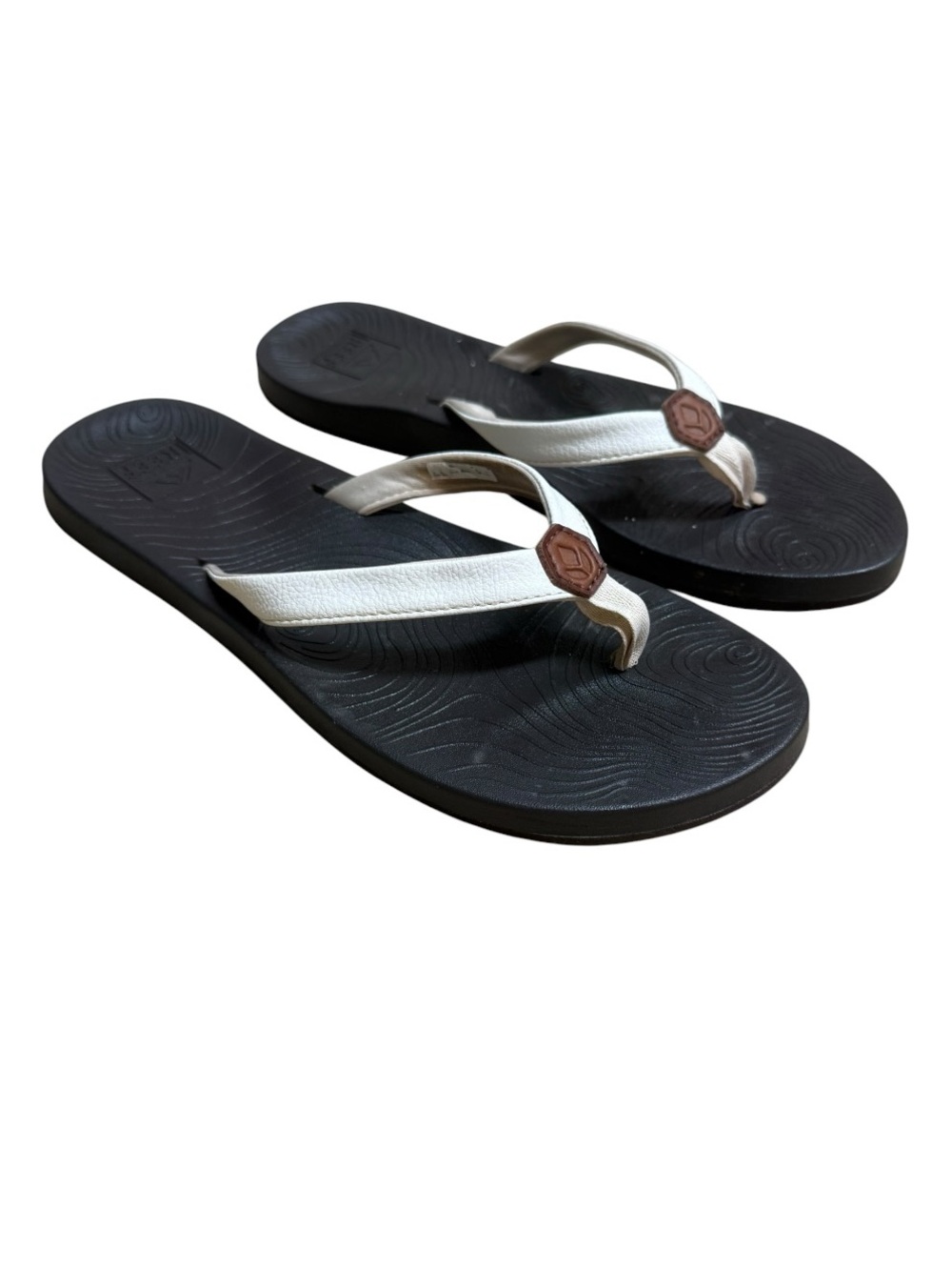 Reef Women’s Zen Love Water Friendly EVA Footbed Thong Sandals EUC 9